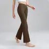 Pantalones de Yoga Acampanados para Mujer, Ropa de Yoga de Cintura Alta, Pantalones Acampanados de Pierna Recta, Adelgazantes y Levantamiento de Glúteos, Pantalones de Running para Deportes y Fitness, Estilo Otoño