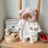 [9.4 Rebaja de Fin de Temporada Otoño/Invierno ~ Sin Devoluciones ni Cambios, Por Favor No Comprar si le Importa] Pelele Engrosado Otoño/Invierno para Bebés Niños y Niñas