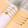 Pulsera Popular de Acero de Titanio 18K Circonita Trébol de Cuatro Hojas Transfronteriza de Amazon para Mujer, Lujo Accesible y Pulsera de Gama Alta que No se Desvanece
