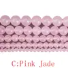 Cuarzo Rosa Natural con Color Añadido, Cuarzo Rosa Natural Color B, Cuarzo Rosa Transparente Accesorios de Joyería para Pulseras DIY Producto Semi-Terminado