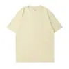 Camiseta de Algodón Puro de Manga Corta 2025 Casual Oversize Cuello Redondo Media Manga Camiseta Promocional Uniforme de Clase Hecha a Medida Versátil Ropa Casual