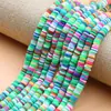 Materiales Hechos a Mano DIY Cuentas Sueltas de 6 mm Hilo Completo Color Mixto Suave con Cuentas de Cerámica Accesorios para Joyería Hilo para Pulsera Collar Cuentas Espaciadoras