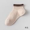 Calcetines tobilleros de algodón 95% para primavera y verano, de malla de algodón puro, transpirables, de algodón peinado, cortos, antibacterianos, desodorantes, sin hueso.