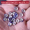 Anel Espaçador com Strass de 8mm Roda Anel de Broca Espaçadores de Diamante Contas Artesanais DIY Pulseira Pulseira Acessórios de Joias com Contas