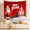 Nuevo Tela de Fondo Navideño de Amazon Tapiz Festivo Personalizado Tela Colgante de Alta Gama Impresión Digital Fábrica de Origen