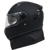 Casco de motocicleta de doble espejo antivaho para coche eléctrico, hombres y mujeres, cálido de invierno, casco integral de cuatro estaciones, casco de motocicleta de cobertura total