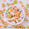 Mini Bolo Brinquedo Alimentício Desenho Animado Misto Acessórios DIY Cola de Creme Resina Pequenos Acessórios Grampo de Cabelo Materiais para Nail Art