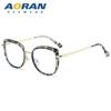 2026 Nuevos Lentes Planos Anti-Luz Azul Modernos Moda Europea y Americana Armazones de Lentes Tr90 Varillas con Resorte Armazones de Lentes Ópticos