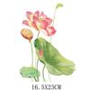 Hermosa Flor Estampado Floral Patrón Transferencia de Calor Camiseta Bolsa Transferencia de Calor Lavable Accesorios de Ropa Tinta Blanca Transferencia de Calor