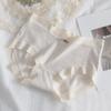 Classe A bebê algodão cueca feminina puro algodão respirável antibacteriano japonês doce sem costura meninas cintura plus size cuecas plus size