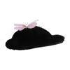 Pantuflas esponjosas de mariposa para mujer, diseño único estilo coreano, pantuflas de algodón modernas y cómodas, cálidas, nuevo modelo versátil 2026