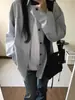 Camisa Listrada Azul de Manga Longa, Preguiçosa Primavera e Outono Nova Loose Design Casual Versátil Camisa Jaqueta Proteção Solar Top
