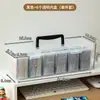 Directo de fábrica compartimento para tarjetas gran capacidad con tapa a prueba de polvo plástico caja de almacenamiento para tarjetas de juego infantiles