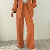 Terno na cor abacate jaqueta de terno feminina primavera e outono em estoque atacado nova moda l terno casual coreano terno