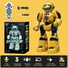 Robot Inteligente Infantil Transfronterizo con Programación por Control Remoto y Funciones Interactivas en Inglés y Ruso, un Juguete de Regalo de Cumpleaños para Niños y Niñas