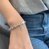 Pulseira de pérolas barrocas de contas de nova especificação para mulheres, luxo leve, nicho, requintada, estilo ins, pulseira de contas atacado