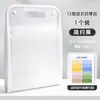 Bolsa de organza vertical Morandi atacado A4 estudante grande capacidade multi-camada pasta de papel organização de materiais bolsa de armazenamento