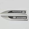 Adecuado para Hyundai Rena, tira de metal brillante, etiqueta lateral, carrocería, guardabarros, pegatina decorativa, etiqueta para coche, modificación personalizada