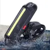 Luz Trasera de Bicicleta Brillante para Exteriores Carga USB Luz de Bicicleta para Montar de Noche Bicicleta de Montaña Luz de Advertencia LED Equipo de Ciclismo