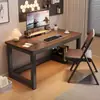 Mesa de escritório simples e reforçada para trabalhos com miçangas, mesa de computador para casa, mesa retangular resistente à sujeira para estudantes, mesa de artesanato com miçangas