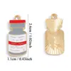 Vários Pingentes Médicos da Série Gotejamento de Óleo, Chapéus de Doutor e Enfermeiro, Termômetros, Pingentes de Estetoscópio, Acessórios para Joias DIY