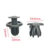 Clip de Expansão para Parafuso de 10mm Clip de Fixação do Revestimento Interno do Para-lama Clip de Acabamento Rebite Plástico de Fixação para Carro