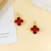 Colgante para Mujer Más Vendido Collar de Trébol de Cuatro Hojas Colgante Simple Elegante Gama Alta Diseño de Nicho Pulsera No Descolorante Accesorios