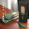 Lámpara de Libro Plegable Estilo Chino Festival de Medio Otoño, Luz de Noche Creativa Estilo Antiguo, Regalo Hecho a Mano DIY Cultural y Creativo, Adorno de Escritorio