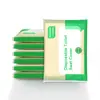 Assento Sanitário Descartável Transfronteiriço Solúvel em Água Inglês 10 Peças Papel Higiênico para Viagem Papel para Assento Sanitário Protetor de Assento Sanitário
