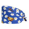 Gorro quirúrgico femenino de algodón gorro de enfermera gorro de dentista masculino ajuste elástico fino mascota quirófano gorro calabaza al por mayor