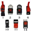 Capacete de Motocicleta Veículo Elétrico Fivela de Queixo Universal Fivela Duplo D Fivela Rápida de Segurança Acessórios de Segurança para Pilotagem