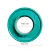 Tapa de tubo de hilo de poliéster para fábrica textil, cabeza redonda, cabeza plana, hilo de baja elasticidad, tapa de tubo de hilado de hilo antiarañazos, accesorios para máquinas circulares grandes