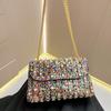 Bolsa de luxo Bolsa de jantar Bolsa de noite Características brilhantes Perfeita para todas as ocasiões