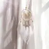 Mesmo Estilo Famosa da Internet Deusa Pingente de Carro Ornamento de Interior de Carro Pérola Artificial Apanhador de Sonhos Pena Ornamento para Pendurar no Retrovisor