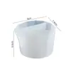Resina Epoxi Spot DIY Pegamento de Cristal Taza Mezcladora Rejillas de Color Taza Color Mixto Multirejilla Molde de Silicona