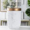 Jingdezhen Macetas de Cerámica Extra Grandes en Blanco y Negro Simples para Balcón Interior Piso Plantación Árbol del Dinero Planta Verde Plantas en Maceta