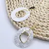 Pendientes de Borla Exagerados Europeos y Americanos de Moda, Elegantes y Únicos, Versátiles, Pendientes Acrílicos Geométricos Simples