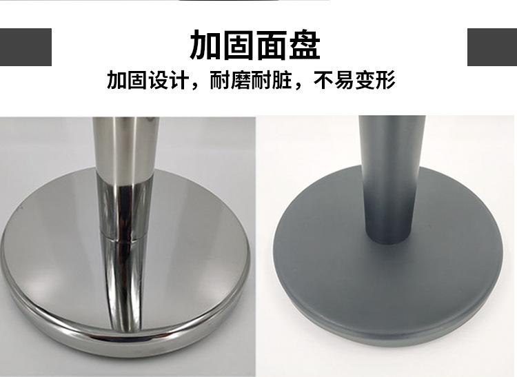 矮围栏博物馆美术展览馆穿绳隔离栏 一米线栏杆座 小