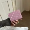 2026 Nuevo Modelo Monedero Mini para Mujer Portatarjetas de PU con Puntos Bolsillo Múltiple para Tarjetas Bolso de Mano Portátil Bolso Simple de Moda