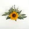 Decoración de Pastel para el Día del Maestro Simulación Alta Calidad Girasol Flor de Pastel Girasol Accesorios Flores Falsas Venta Caliente Transfronteriza