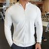 Tops Esportivos de Corrida e Fitness para Homem, Calças Ciclismo Manga Longa Secagem Rápida, Roupas de Treino para Corrida, Estilos Masculinos Primavera & Outono