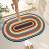 Alfombrilla Absorbente para Suelo de Baño Puerta de Baño Alfombrilla para Puerta de Barro Diatomeas Baño Inodoro Alfombrilla Antideslizante para Pies