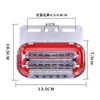 Mostrando luces laterales anchas llanta 24v luces de cintura guía de luz LED de alto brillo impermeables luces laterales al camión dirección agua luz fuerte