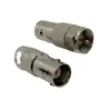 Adaptador de video BNC Q9 hembra a F macho británico para decodificador coaxial de RF (F-J/BNC-K)