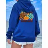 Sudadera con Estampado de Calabaza para Mujer Temu Wish Amazon Exportación Transfronteriza Venta al por Mayor