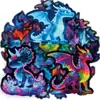 Compra Directa Transfronteriza [Calificado Ce.Cpc] 56 Pegatinas de Dragón Occidental de Neón Estilo Graffiti Dragón Colorido Fantasía DIY