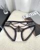 Ropa interior de encaje calado estilo Deseo Puro de estilo francés para mujer Sexy 2024 Nuevo estilo Malla Sin marcas Cintura media Entrepierna de algodón puro Triángulo