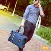 Bolsa de viaje portátil para hombre entrega de una sola pieza bandolera plegable bolsa de equipaje de negocios bandolera impermeable bolsa de viaje plegable