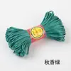 Loja de joias de corda trançada diy feitas à mão Linha 5 pulseira trançada de Jade vermelho feita à mão cordão de pulso material diy