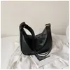 Bolsa de Bolinho Estilo Coreano Design de Nicho Bolsa Feminina Nova Casual Simples para o Dia a Dia Grande Capacidade Bolsa de Ombro Único Transversal Retrô